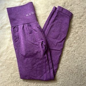 NVGTN purple contour seamless leggings - size S